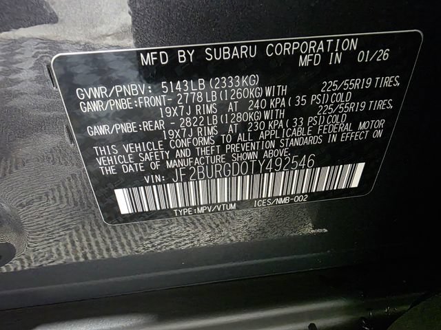 New 2026 Subaru Outback Limited XT AWD/4WD image 41