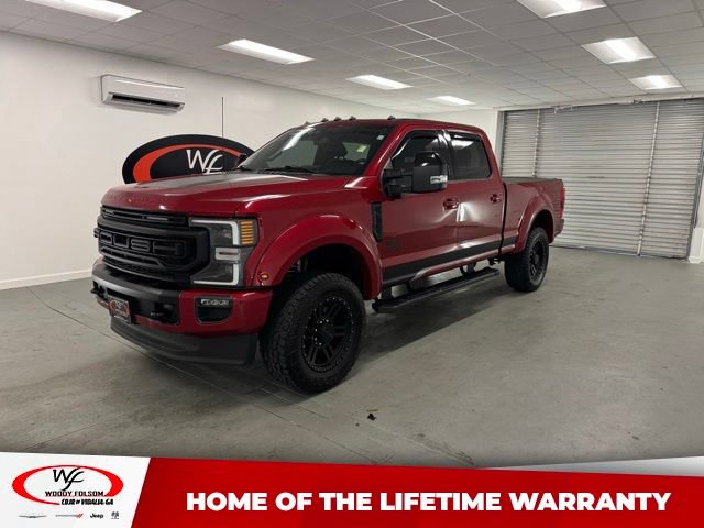 Used 2022 Ford F250 Lariat w/ Black Appearance Package AWD/4WD video 1