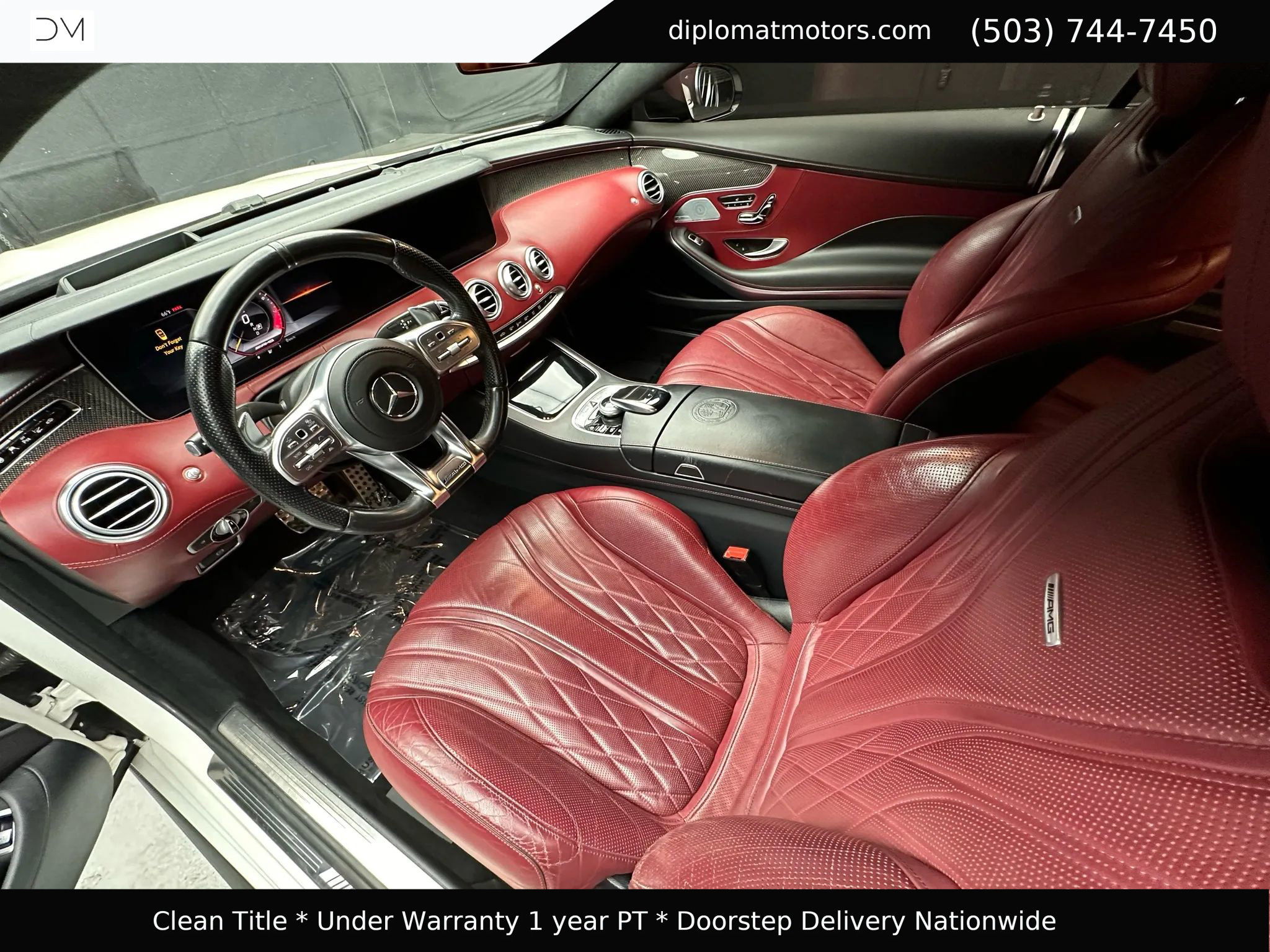 Used 2019 Mercedes-Benz S 63 AMG S 63 AMG Coupe 2D w/ Carbon Fiber Exterior Package image 17