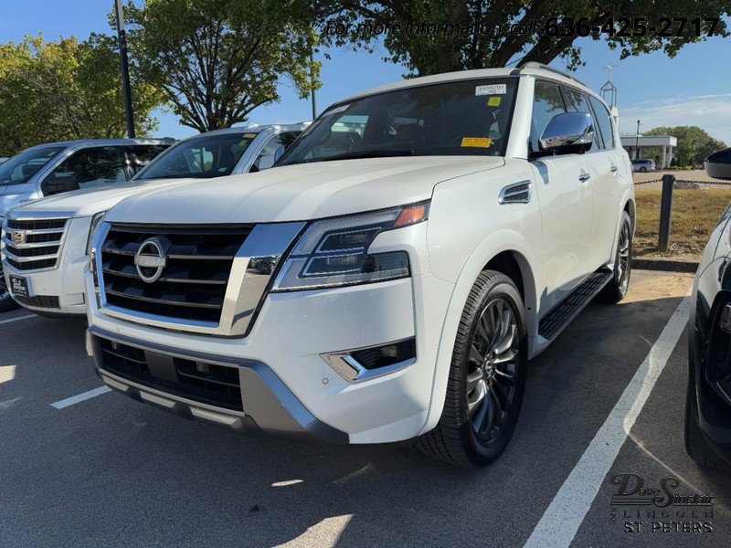 Used 2024 Nissan Armada Platinum w/ Captain's Chairs Package