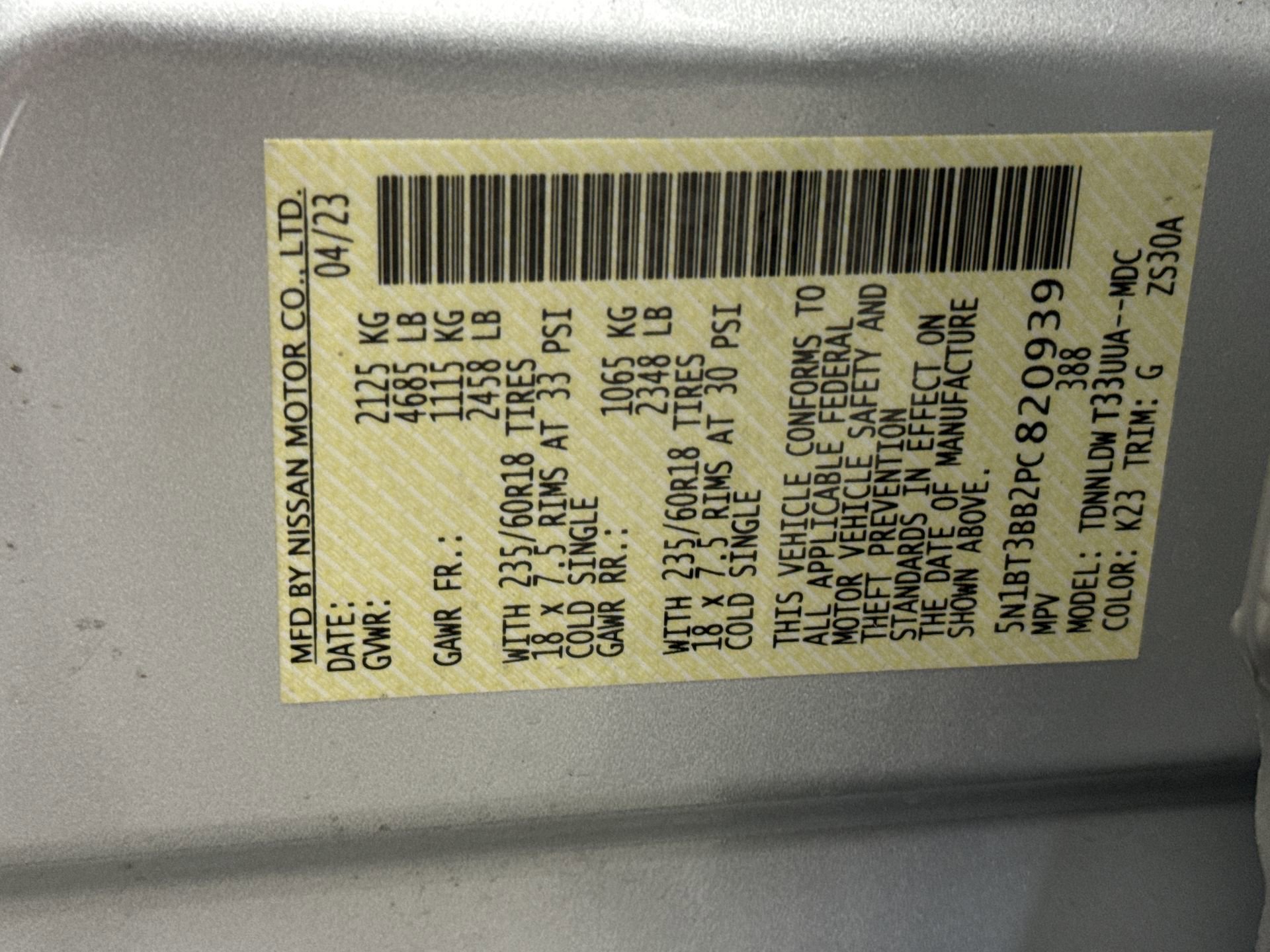 Used 2023 Nissan Rogue SV AWD/4WD image 11