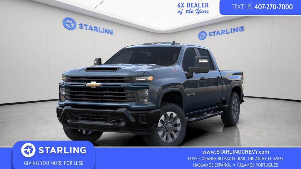 New 2026 Chevrolet Silverado 2500 Custom w/ Custom Value Package AWD/4WD image 1