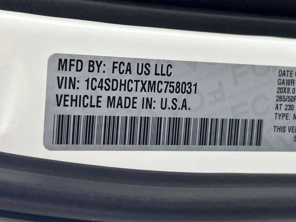 Used 2021 Dodge Durango R/T w/ Blacktop Package RWD image 20