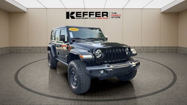 Certified 2022 Jeep Wrangler Unlimited Sport w/ Xtreme Recon 35" Tire Package AWD/4WD image 7