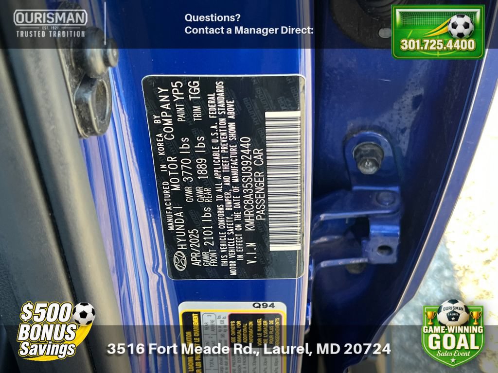 Used 2025 Hyundai Venue SEL FWD image 26