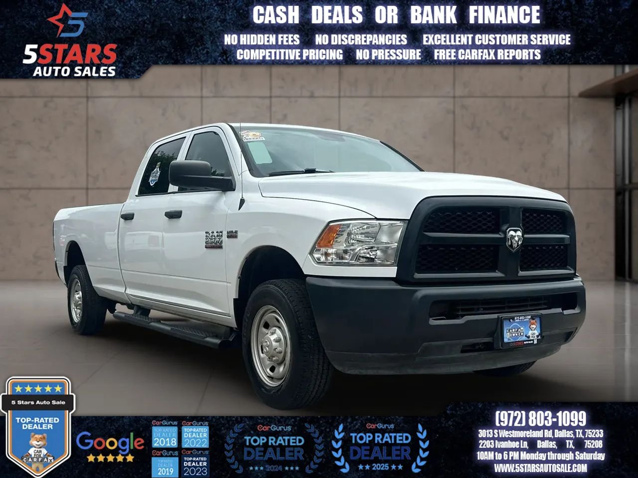 Used 2018 RAM 2500 Tradesman