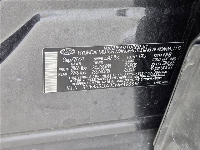 Used 2022 Hyundai Santa Fe SEL w/ Convenience + Premium Package image 21