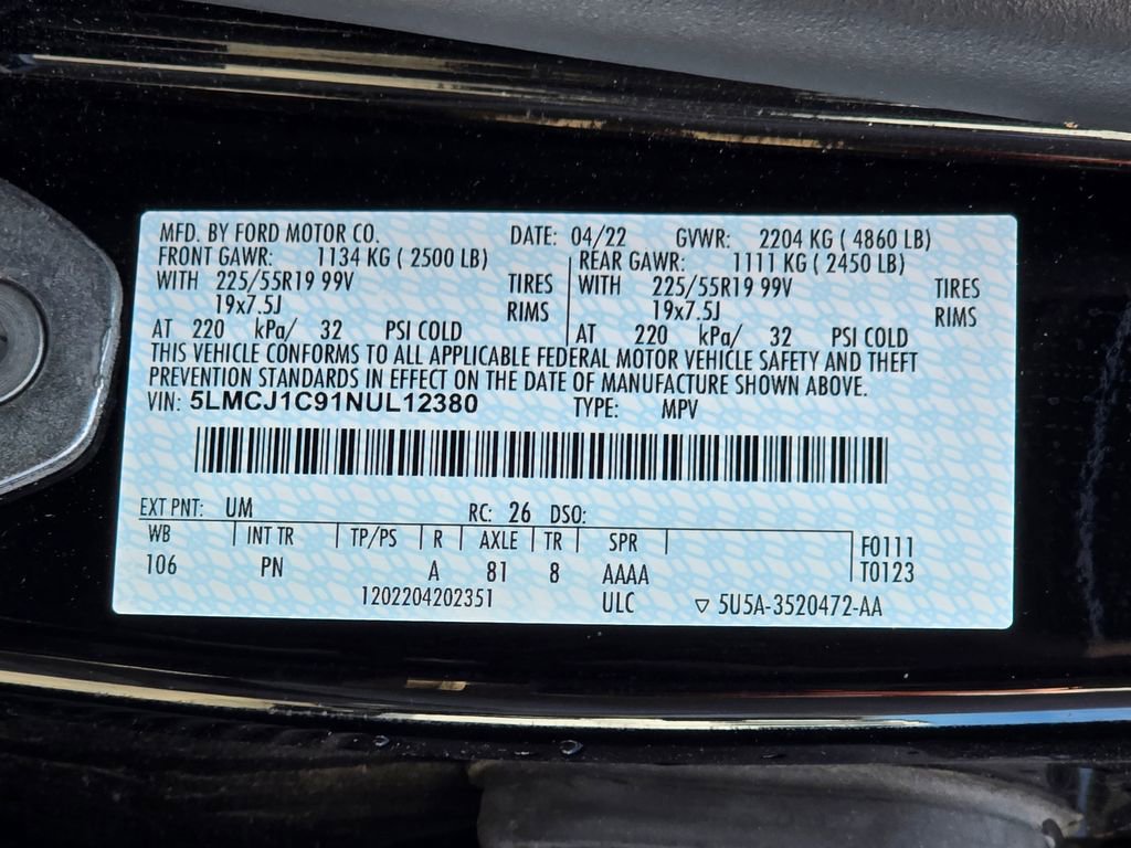 Used 2022 Lincoln Corsair FWD w/ Premium Package image 23