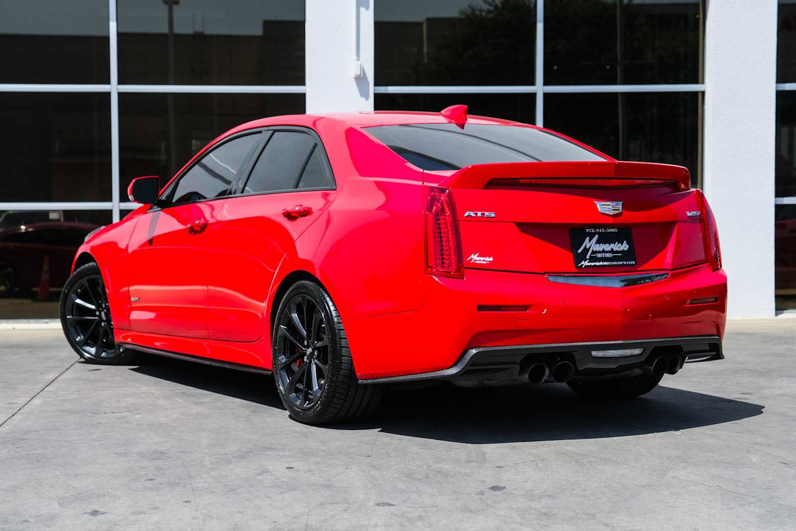 Used 2017 Cadillac ATS V w/ Carbon Black Package RWD image 17
