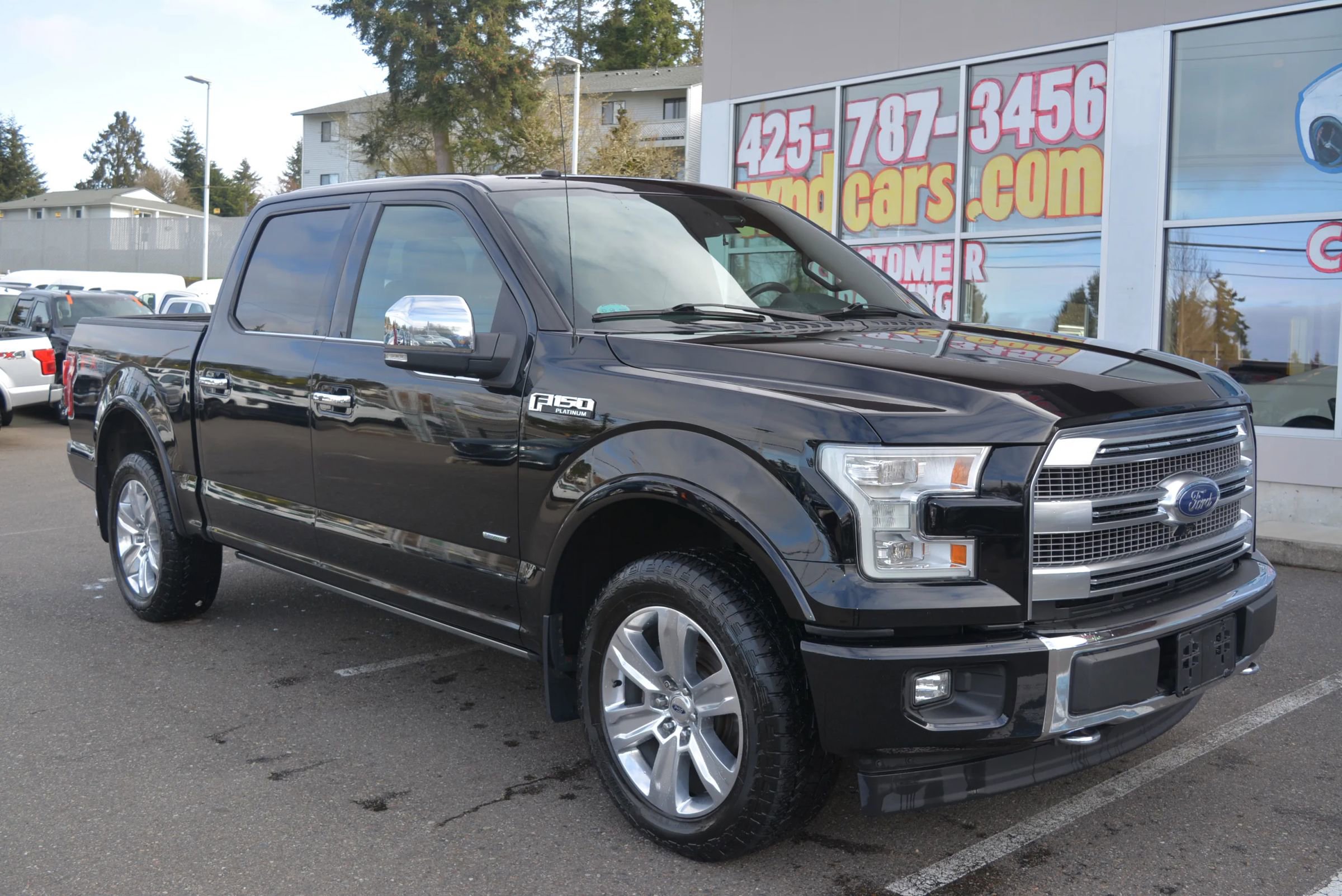 Used 2017 Ford F150 Platinum w/ Technology Package image 1