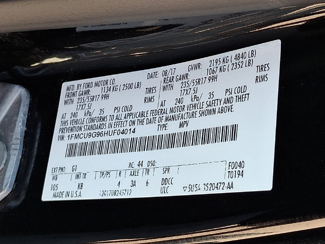 Used 2017 Ford Escape SE AWD/4WD image 25