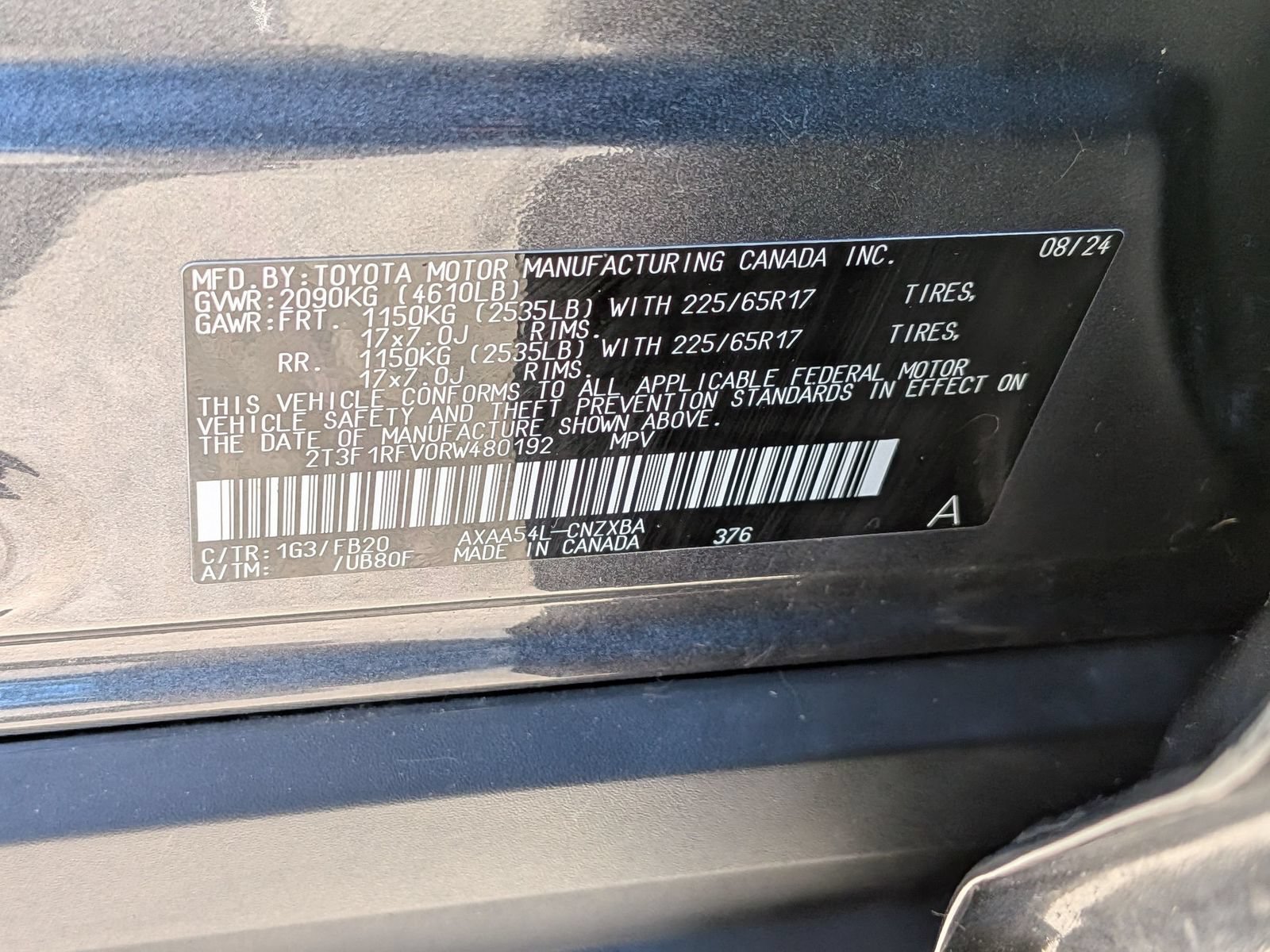 Used 2024 Toyota RAV4 LE AWD/4WD image 36