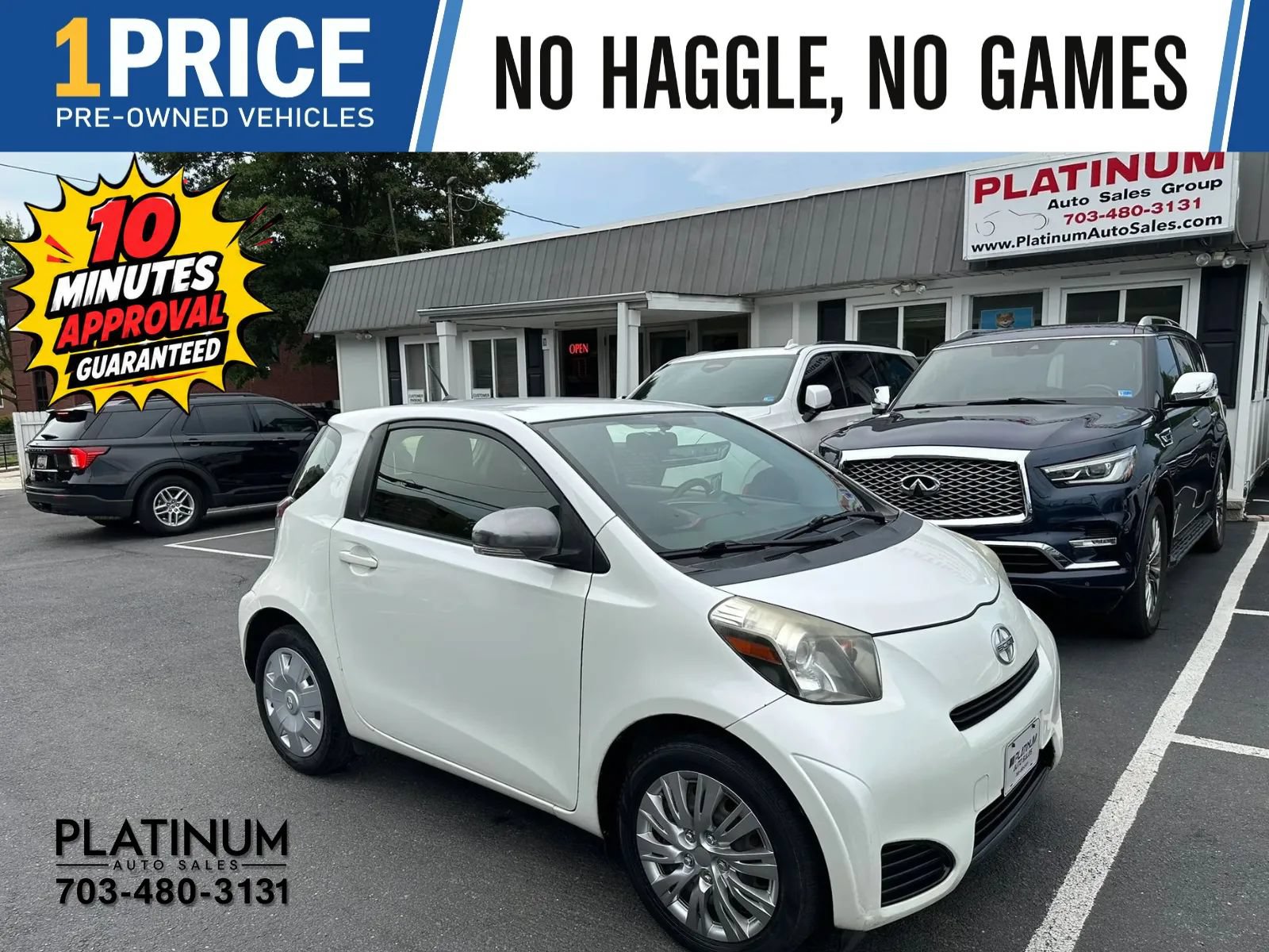 Used 2012 Scion iQ w/ Rear Speaker Pkg FWD image 1