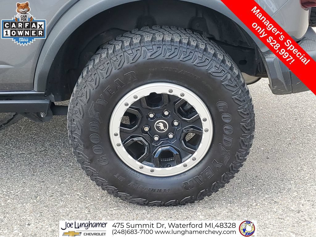 Used 2021 Ford Bronco Black Diamond w/ Sasquatch Package AWD/4WD image 34