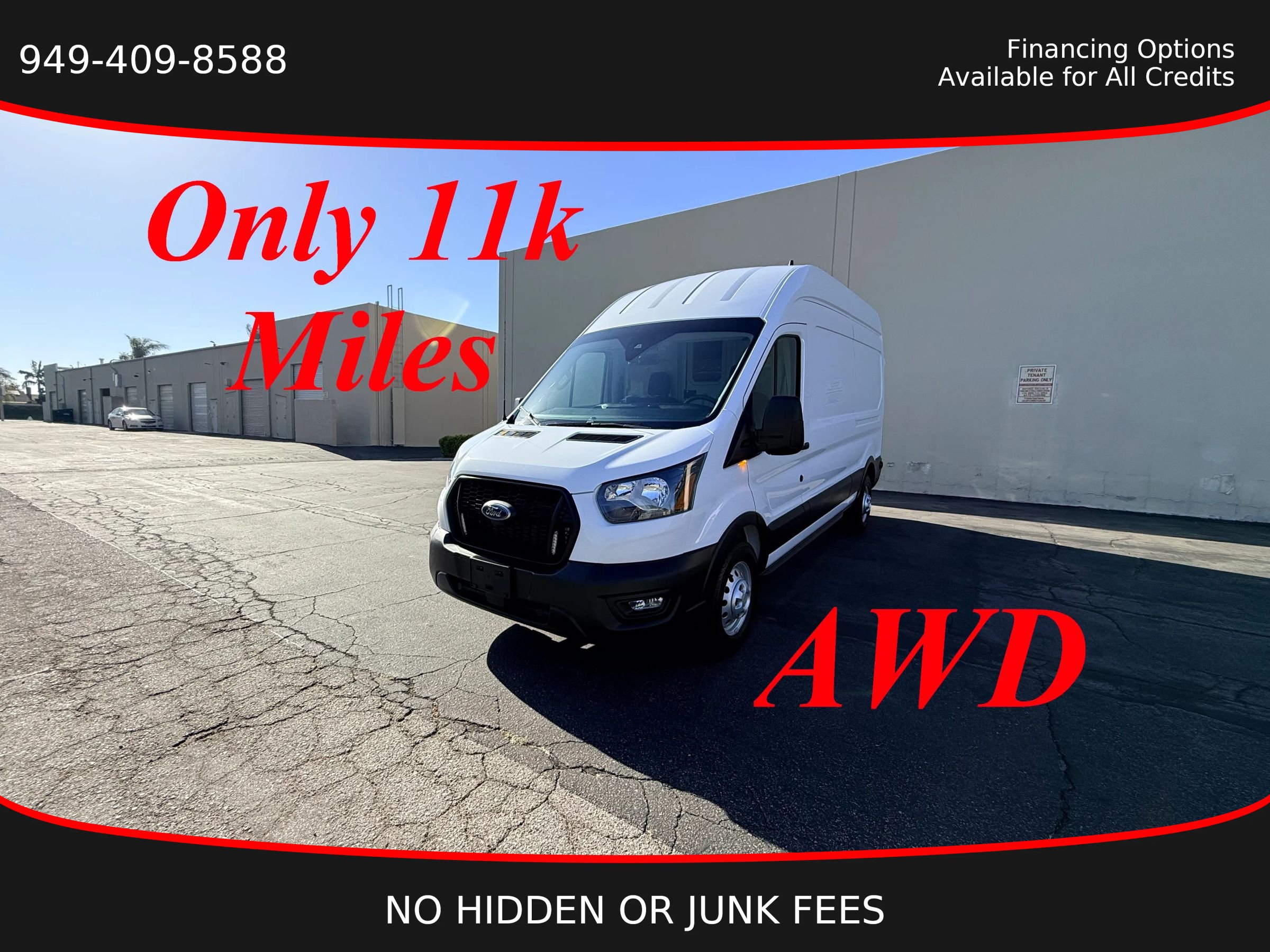 Used 2023 Ford Transit 250 148 High Roof AWD
