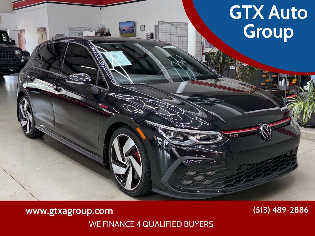 Used 2022 Volkswagen GTI SE FWD image 1