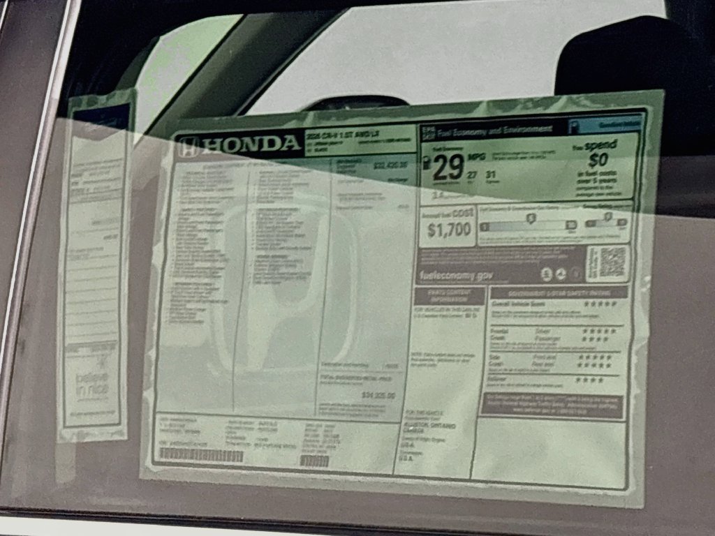 New 2026 Honda CR-V LX image 23
