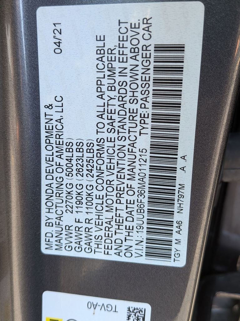 Used 2021 Acura TLX SH-AWD image 29