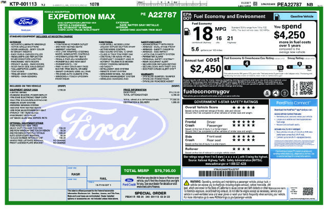 Certified 2023 Ford Expedition Max Limited AWD/4WD image 50