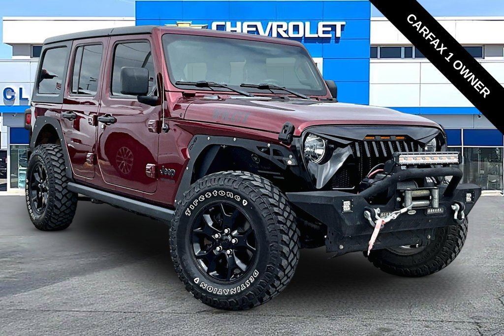 Used 2021 Jeep Wrangler Unlimited Sport AWD/4WD image 1