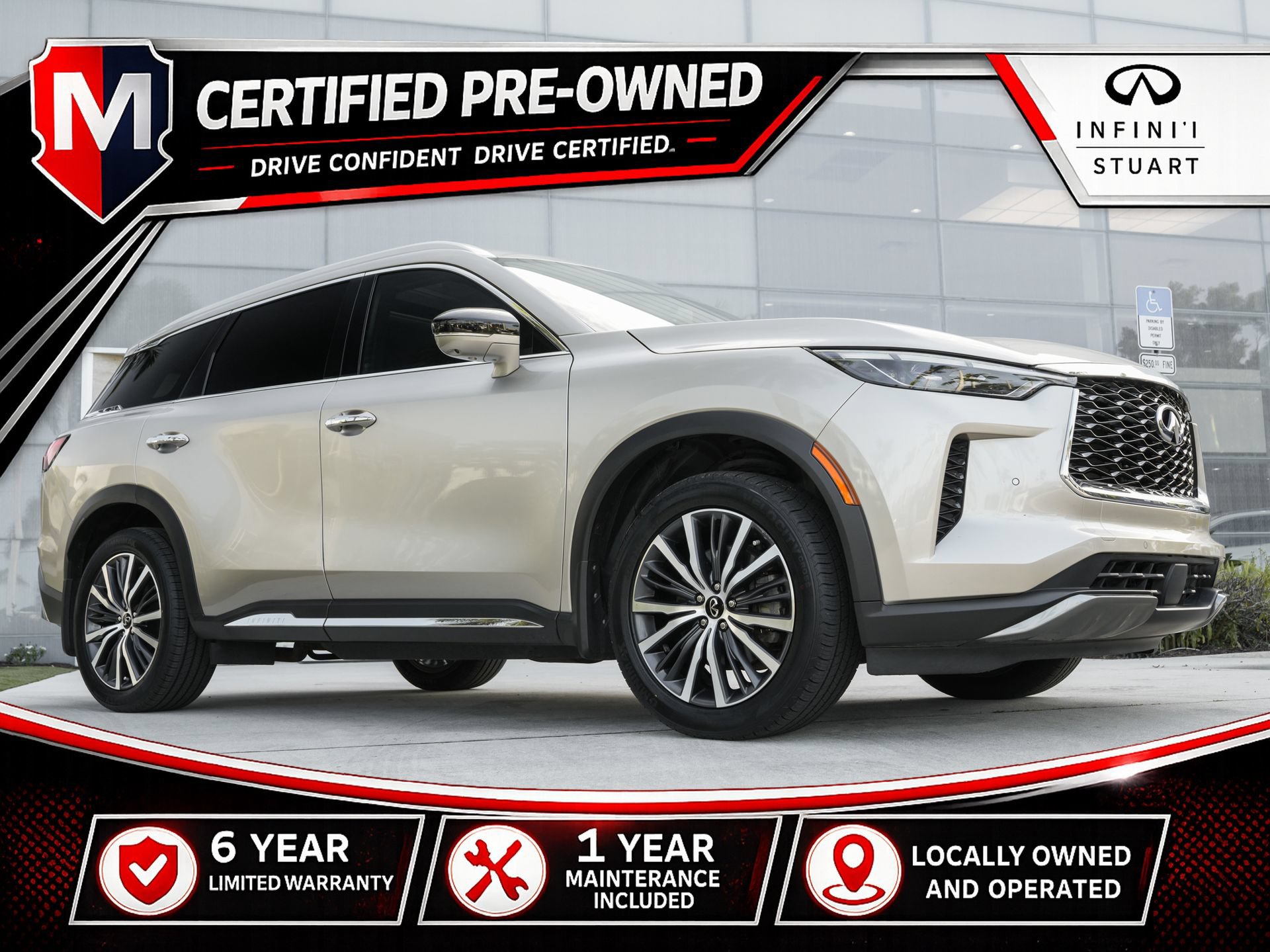 Certified 2023 INFINITI QX60 Sensory w/ Vision Package