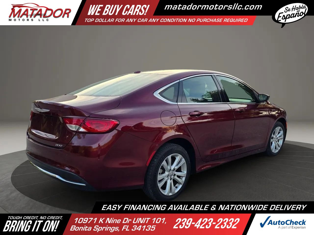 Used 2015 Chrysler 200 Limited w/ Convenience Group FWD image 5