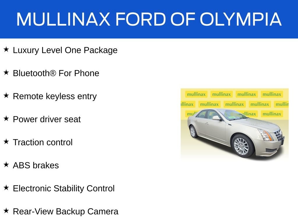 Used 2013 Cadillac CTS Luxury RWD image 16