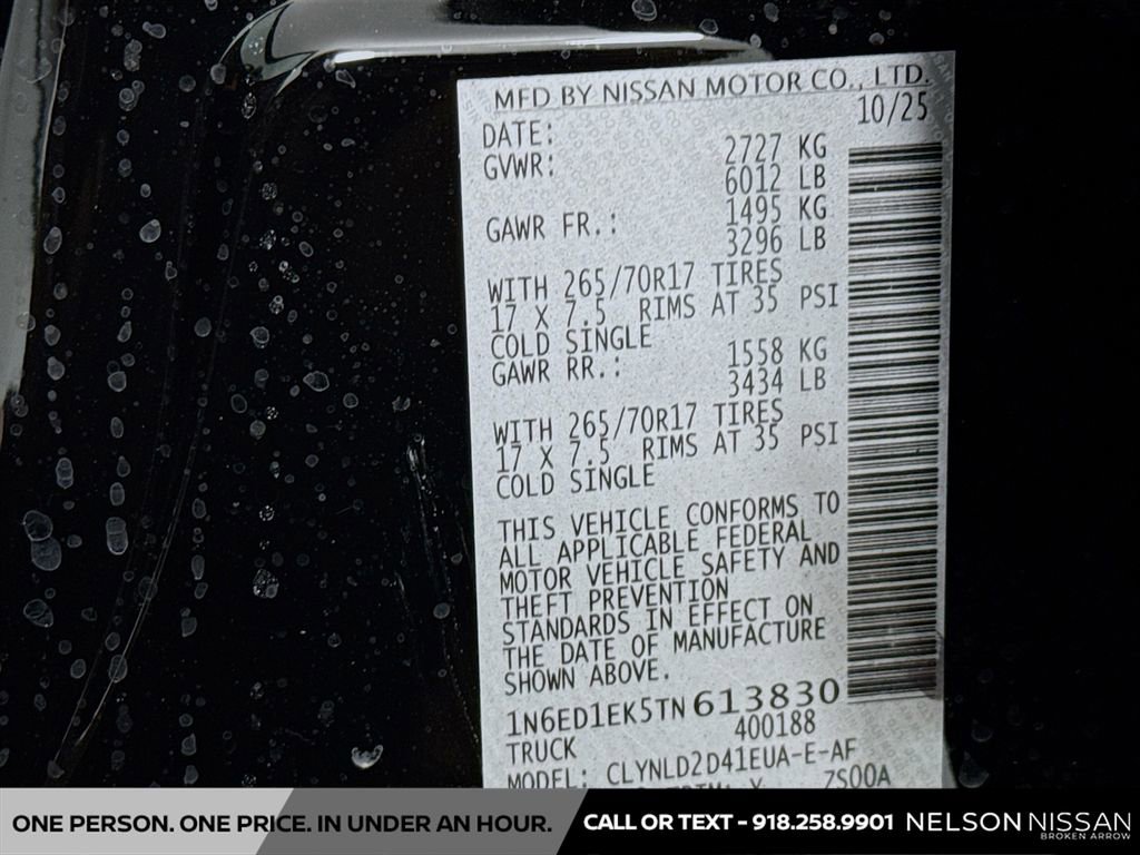 New 2026 Nissan Frontier PRO-4X w/ Pro Premium Package image 33