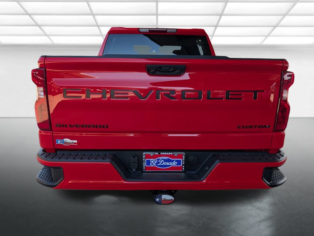 New 2026 Chevrolet Silverado 1500 Custom w/ LPO, Dark Essentials Package RWD image 24
