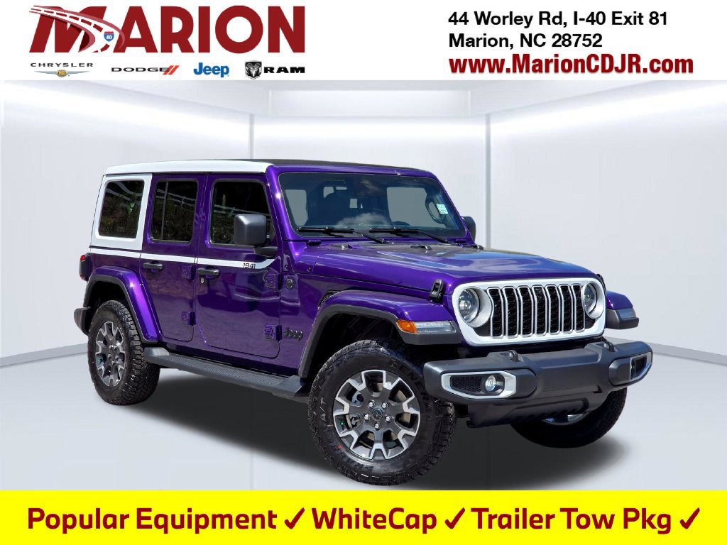New 2026 Jeep Wrangler Unlimited Sahara w/ Whitecap Package