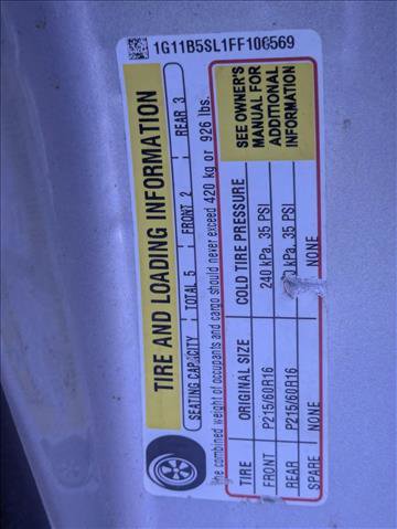 Used 2015 Chevrolet Malibu LS w/ Protection Package image 14