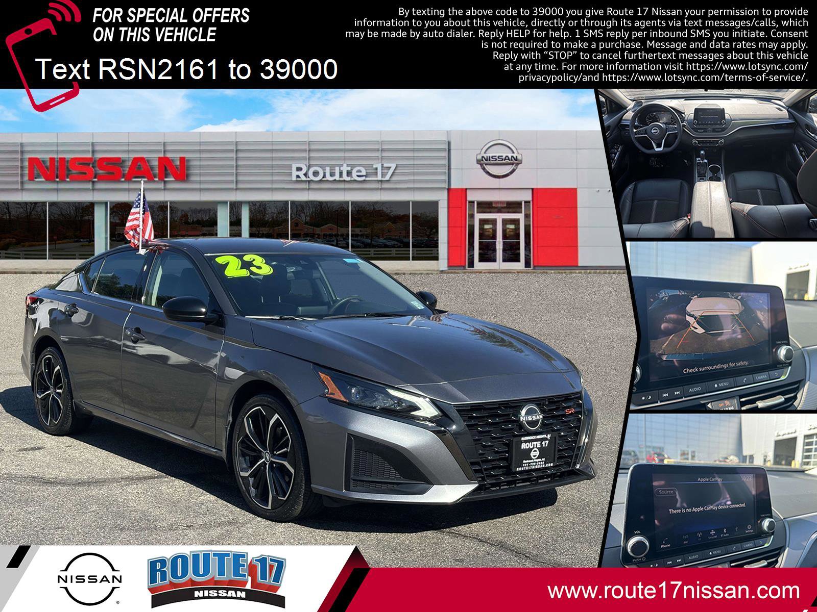 Used 2023 Nissan Altima 2.5 SR