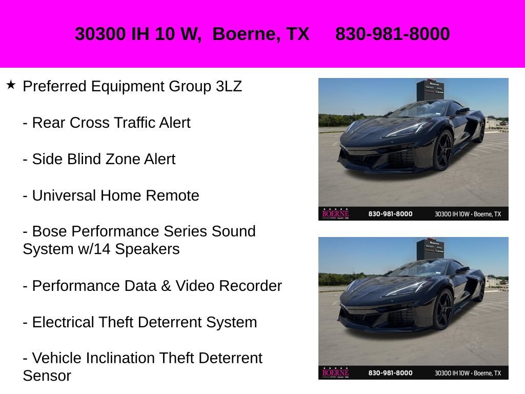 Used 2025 Chevrolet Corvette E-Ray w/ ZER Performance Package AWD/4WD image 18