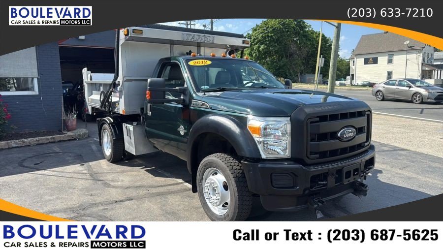 Used 2012 Ford F550 4x4 Regular Cab Super Duty w/ Payload Upgrade Pkg image 1