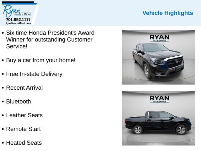 Used 2024 Honda Ridgeline RTL image 2