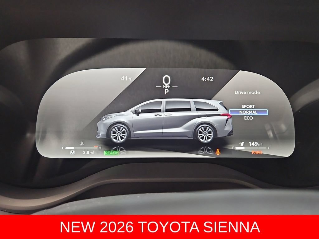 New 2026 Toyota Sienna XSE AWD/4WD image 16