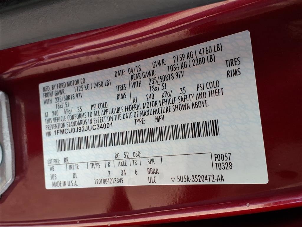 Used 2018 Ford Escape Titanium image 28