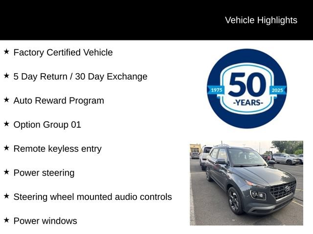 Certified 2023 Hyundai Venue SEL FWD image 5