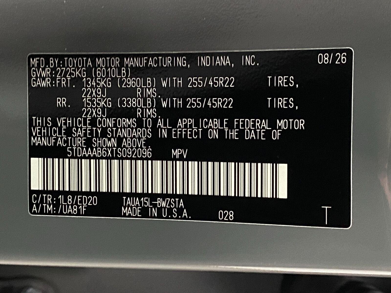 New 2026 Lexus TX 350 AWD w/ Technology Package image 36