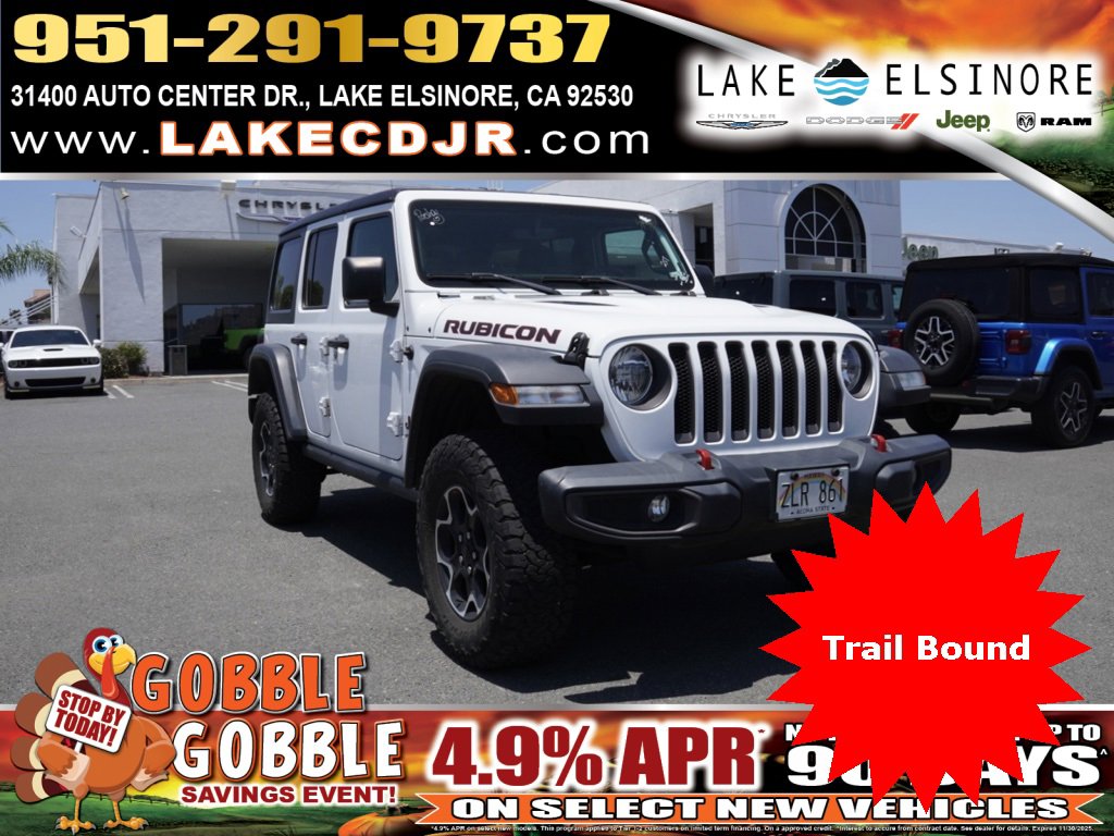 Certified 2023 Jeep Wrangler Unlimited Rubicon