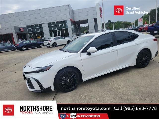 Certified 2025 Toyota Camry SE w/ Multimedia Upgrade Package image 1