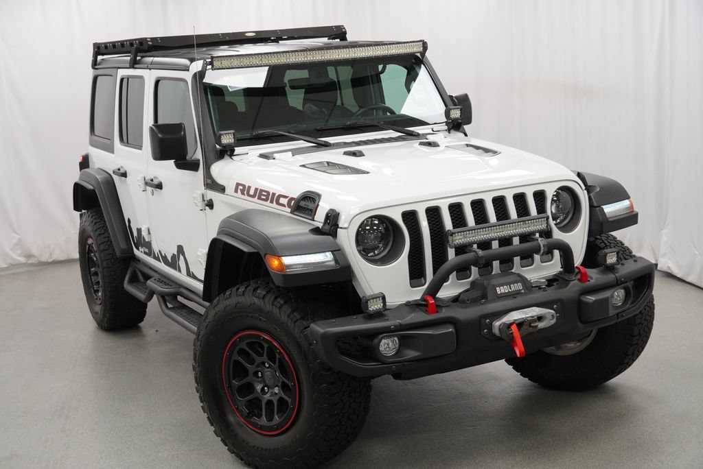 Used 2023 Jeep Wrangler Unlimited Rubicon w/ Xtreme 35 Tire Package AWD/4WD image 9