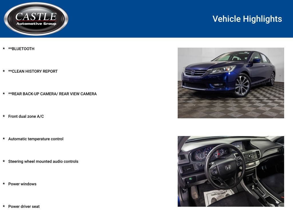 Used 2015 Honda Accord Sport image 3