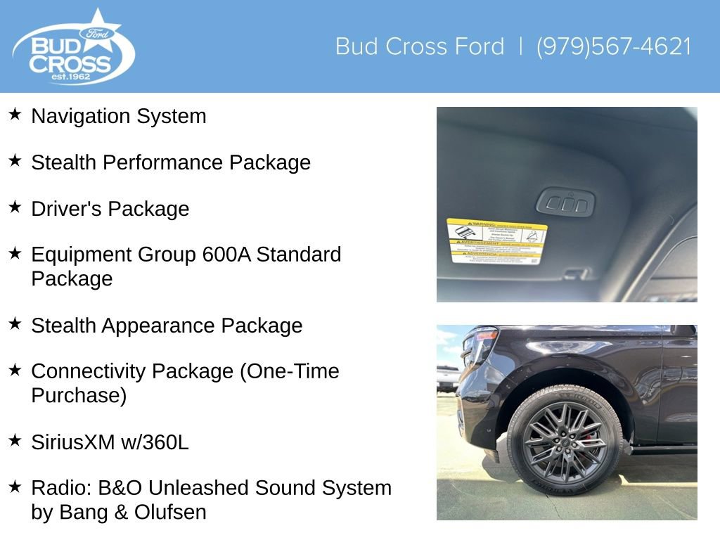 New 2025 Ford Expedition Platinum w/ Stealth Performance Package image 4