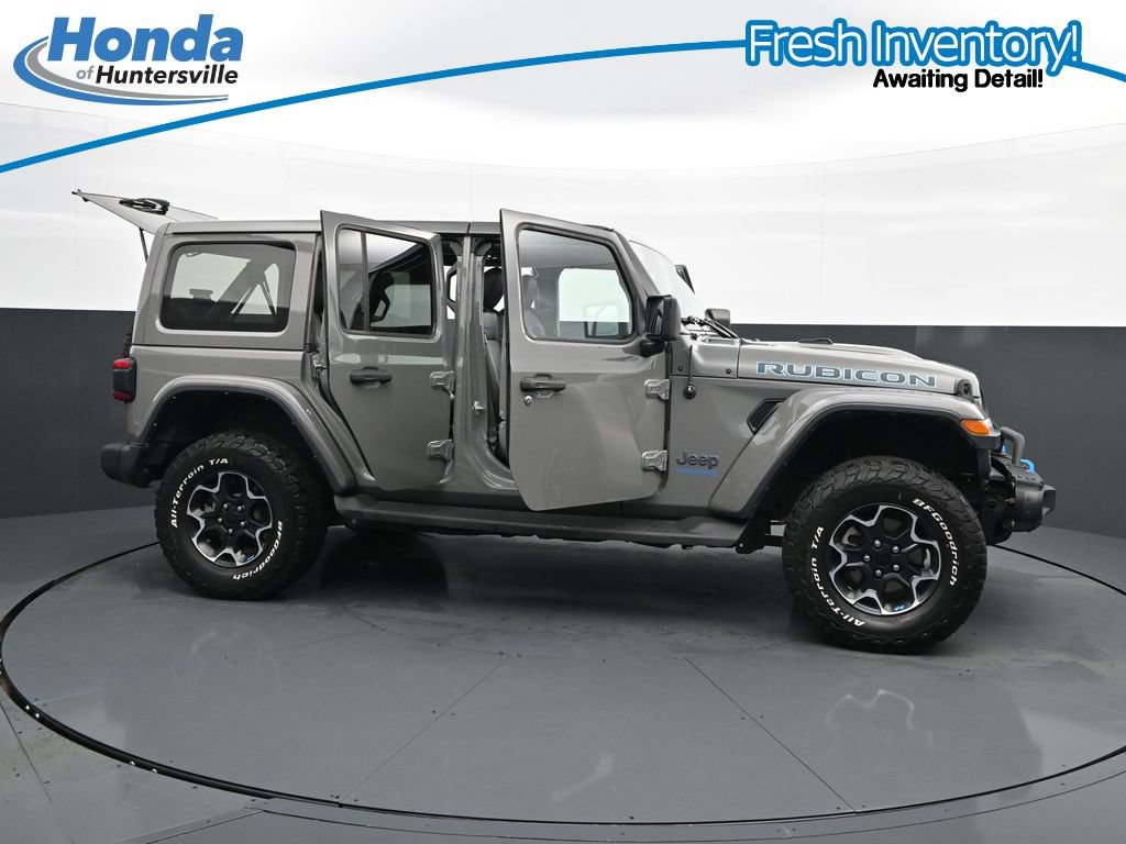 Used 2022 Jeep Wrangler Unlimited Rubicon 4xe w/ Steel Bumper Group AWD/4WD image 43