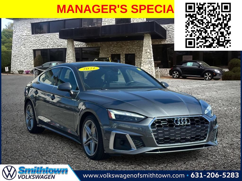 Used 2021 Audi A5 2.0T Premium Plus w/ Premium Plus AWD/4WD image 1