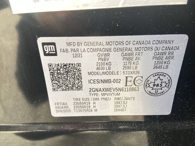 Used 2022 Chevrolet Equinox RS image 38