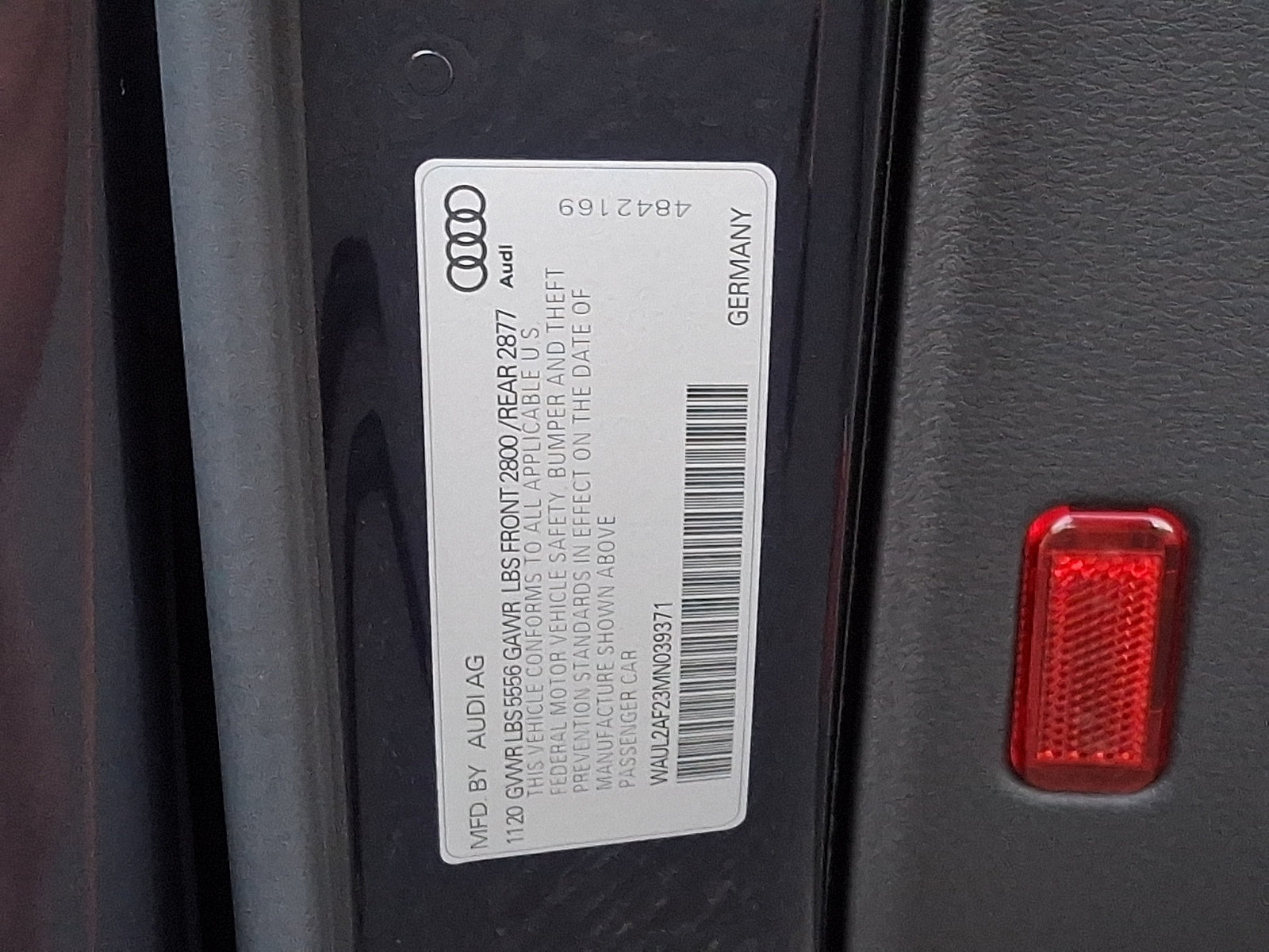 Used 2021 Audi A6 Premium Plus w/ Premium Plus Package AWD/4WD image 28