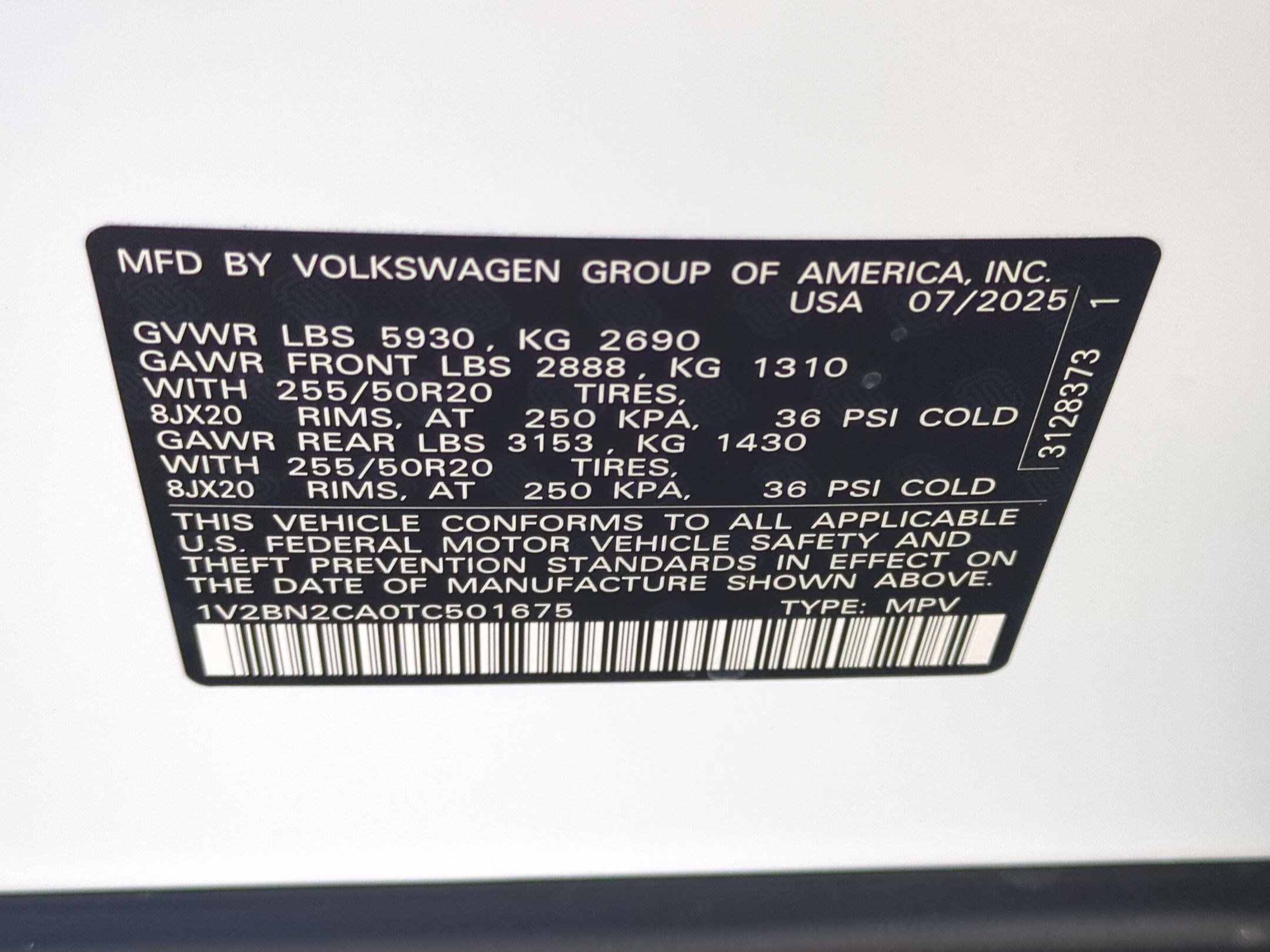 New 2026 Volkswagen Atlas SEL image 21