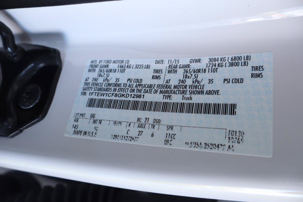 Used 2016 Ford F150 Lariat w/ Equipment Group 501A Mid RWD image 40
